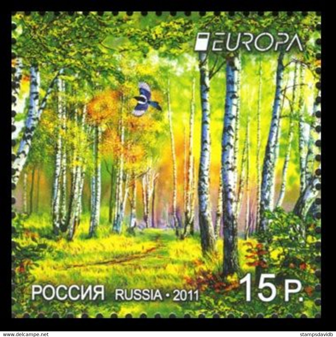 2011 Russia 1712 Europa Cept 2,50 € - Ongebruikt