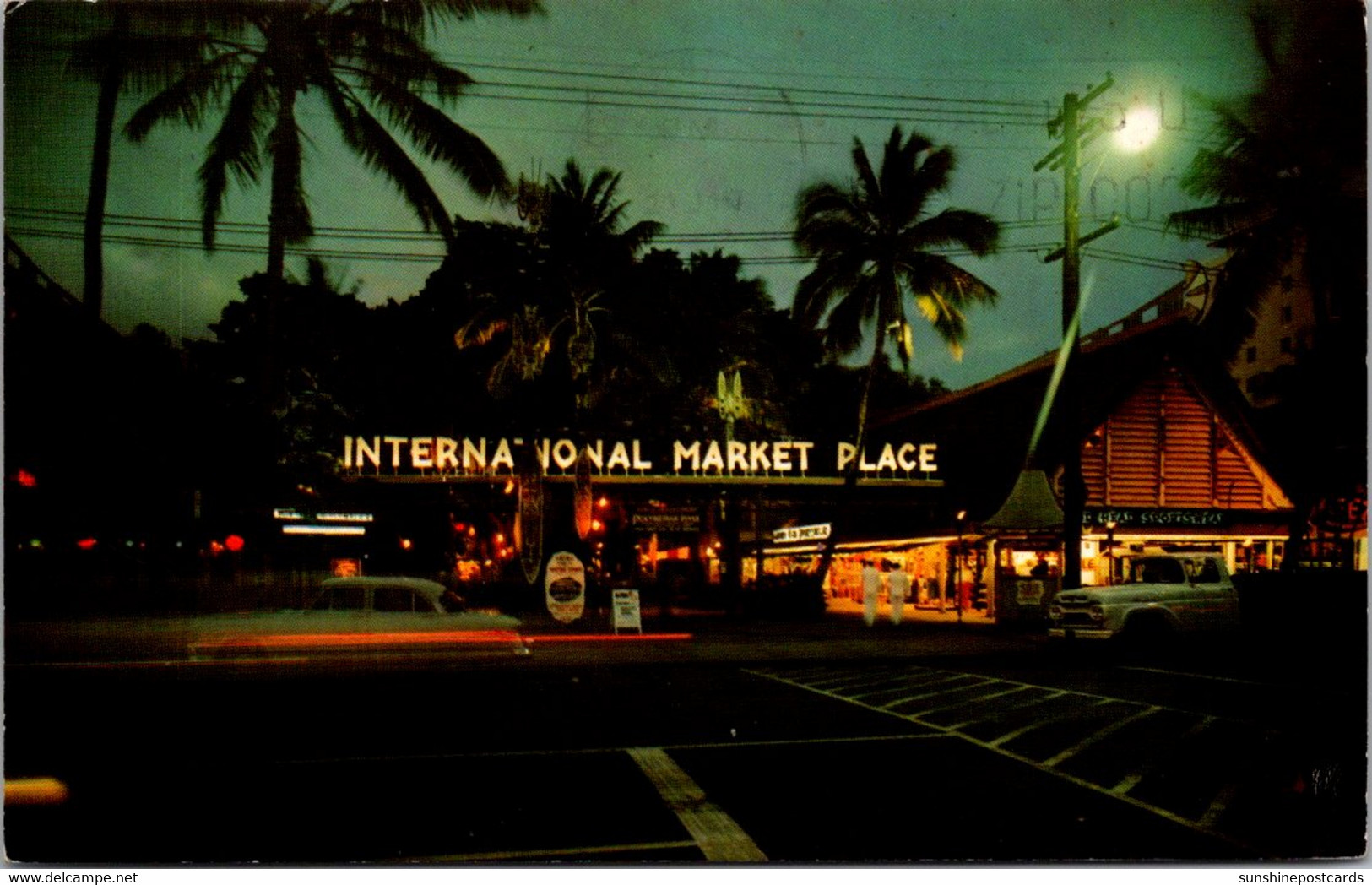 Hawaii Waikiki International Market Place 1968 - Honolulu