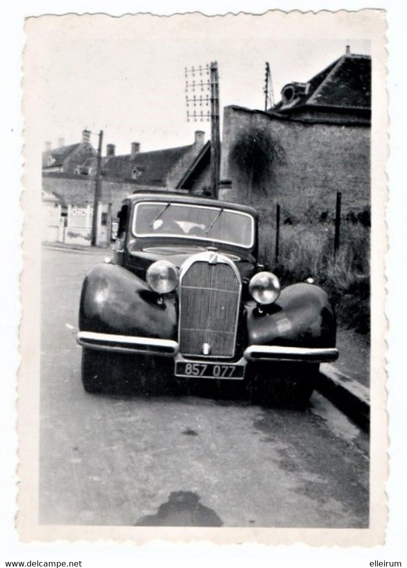 AUTOMOBILE. PHOTO  X 2. TALBOT LAGO T15 CADETTE 1938. - Auto's