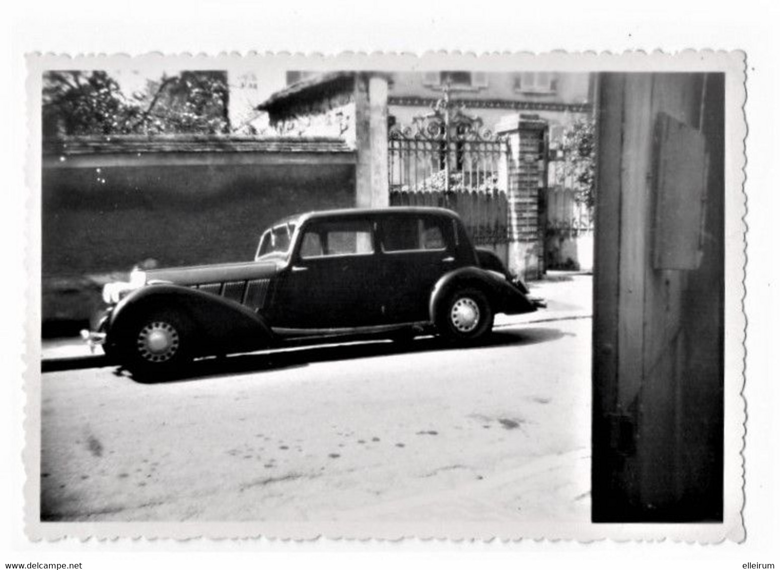 AUTOMOBILE. PHOTO  X 2. TALBOT LAGO T15 CADETTE 1938. - Auto's