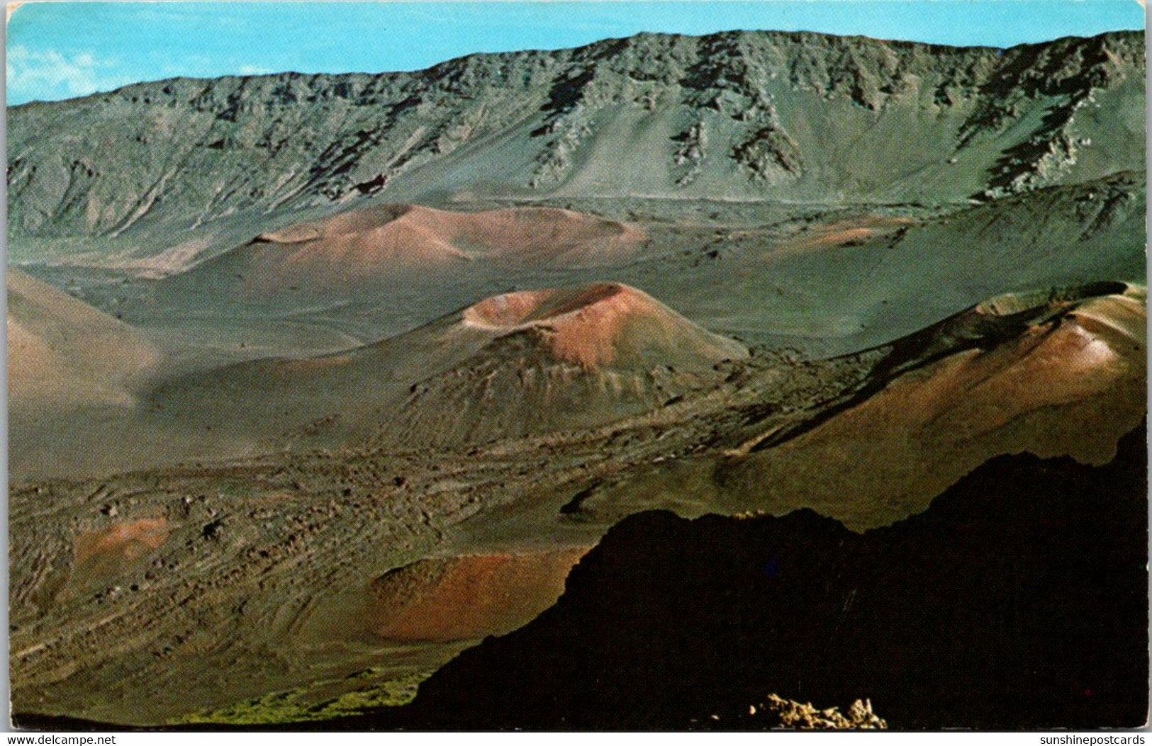 Hawaii Maui Haleakala National Park Puu O Pele Kamaolii And Kaluu O Ka Oo Cinder Cones - Maui