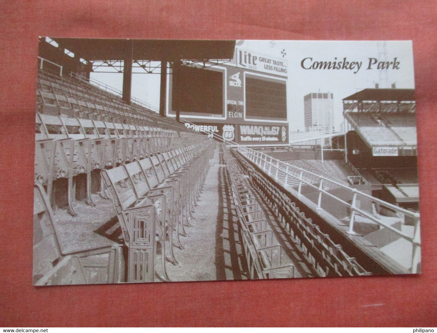 Baseball  Stadium.    Comiskey Park Chicago.  White Sox    Ref 5629 - Baseball