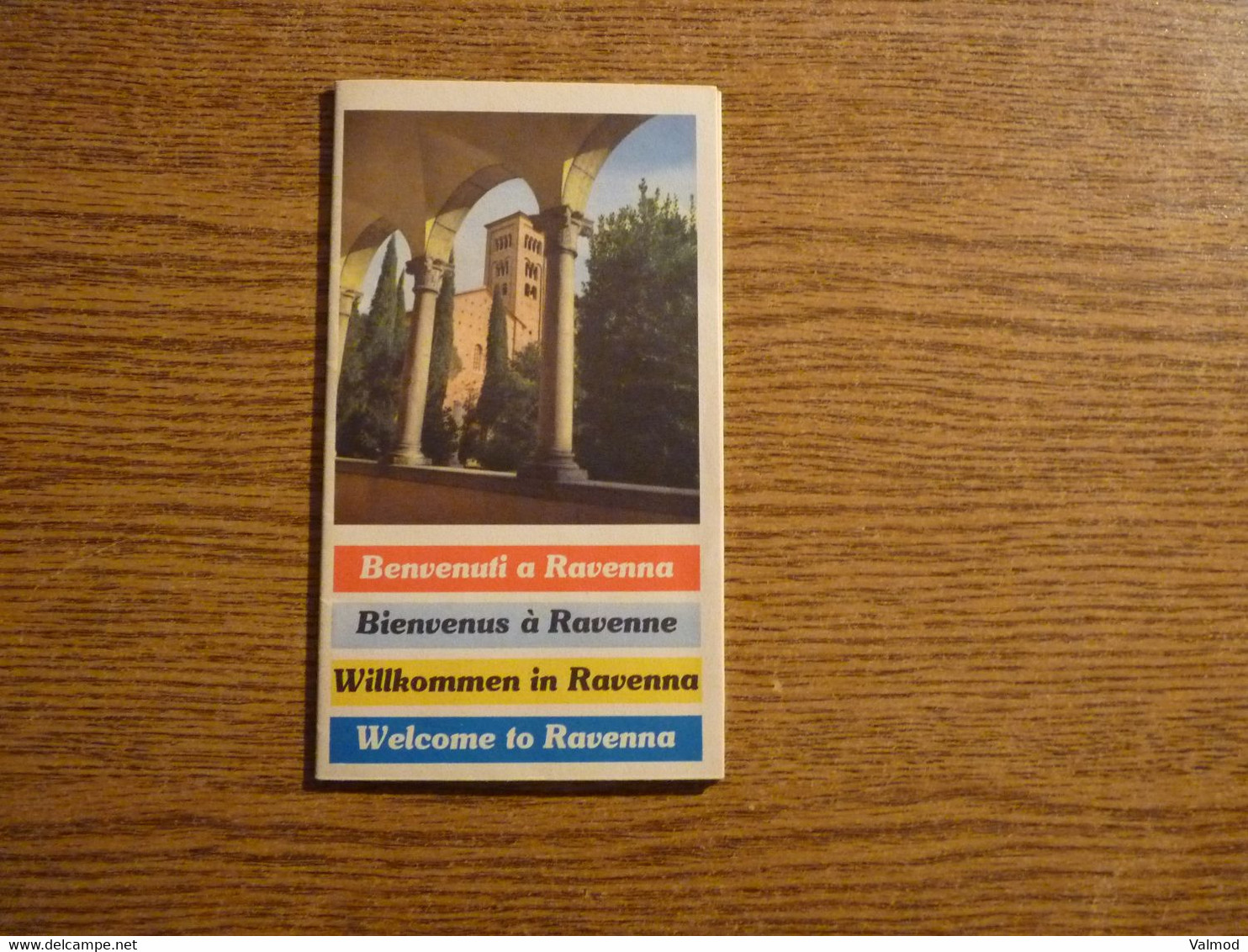 "Bienvenue à Ravenne" - Italie - Dépliant Touristique Ancien 4 Volets Doubles - Format Plié 9,5 X 17 Cm Environ. - Tourism Brochures