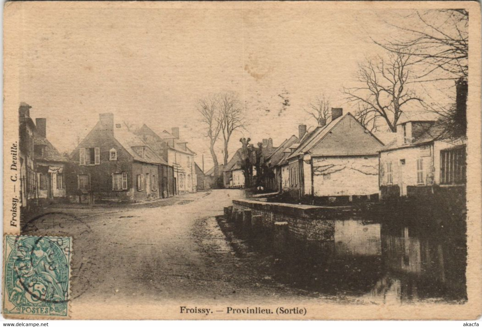 CPA FROISSY Provinlieu - Sortie (1208041) - Froissy