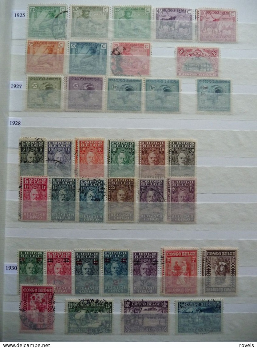 (CON) CONGO 1887 T/M 1993 LOT INCL FRANCE CONGO SEE SCANS. - Sonstige & Ohne Zuordnung
