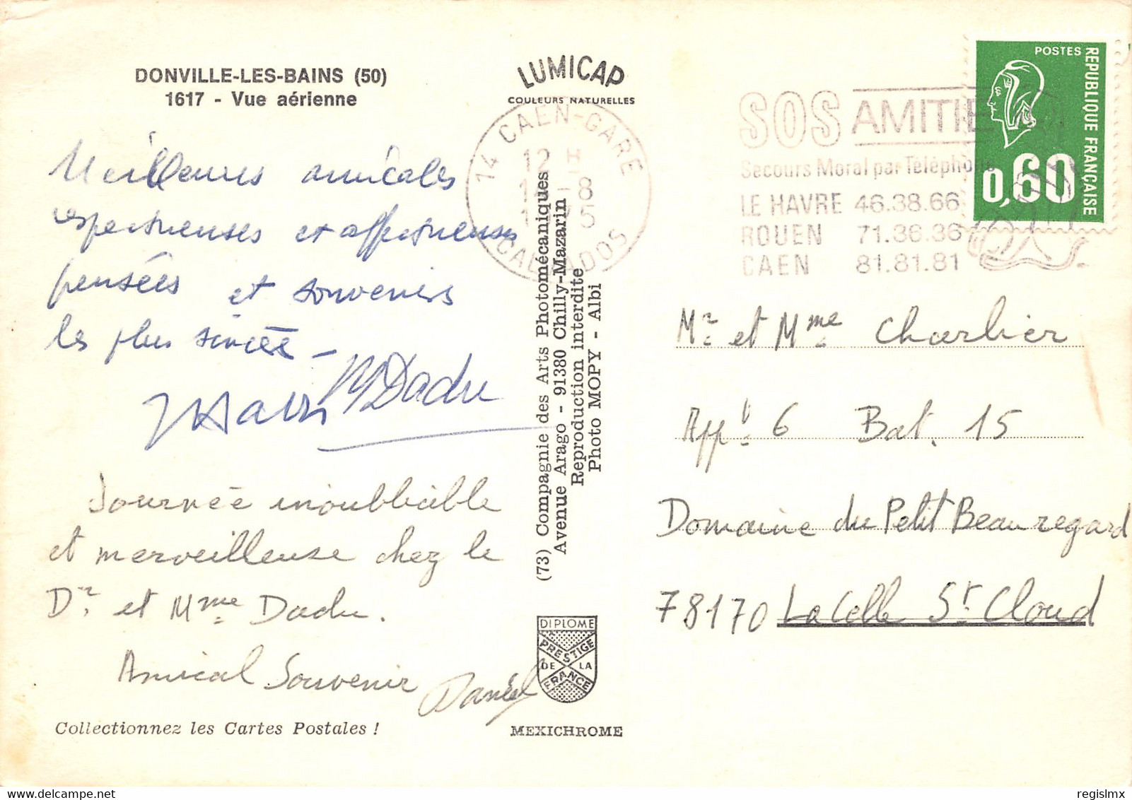 50-DONVILLE LES BAINS-N°3508-A/0137 - Sonstige & Ohne Zuordnung