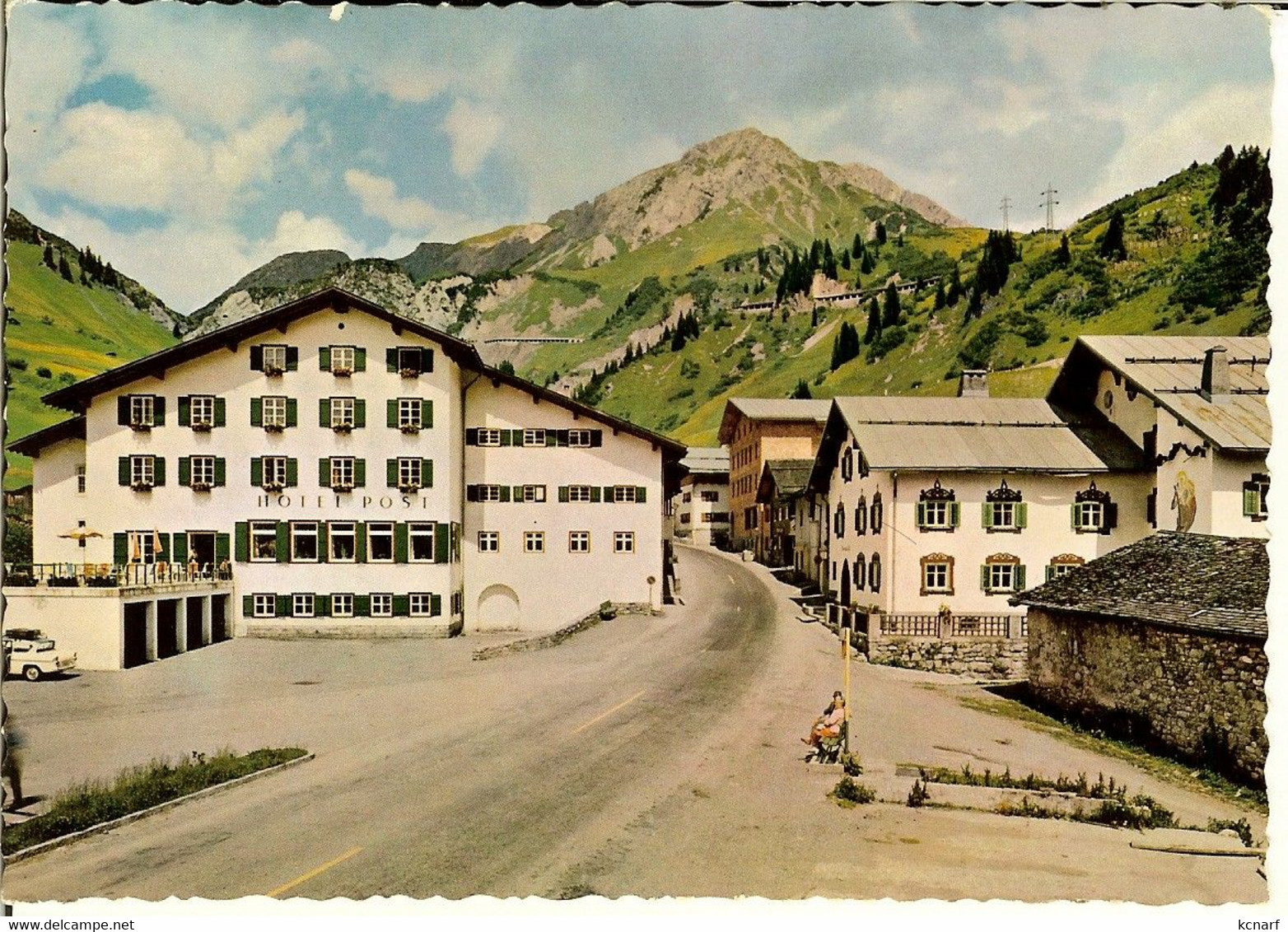 CP De STUBEN A. ARLBERG " Hotel Post " - Stuben