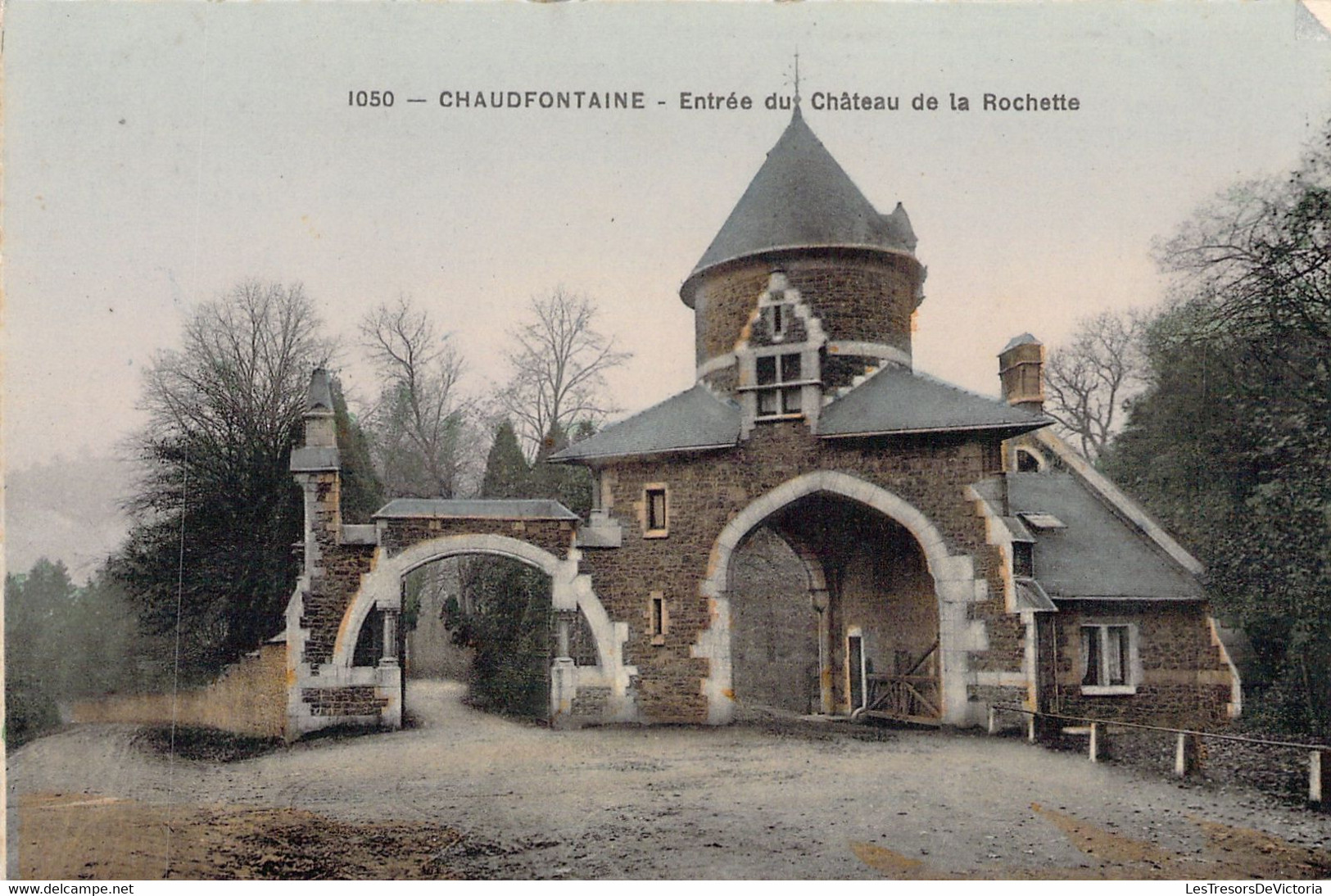 CPA Chaudfontaine - Entrée Du Chateau De La Rochette - Chaudfontaine