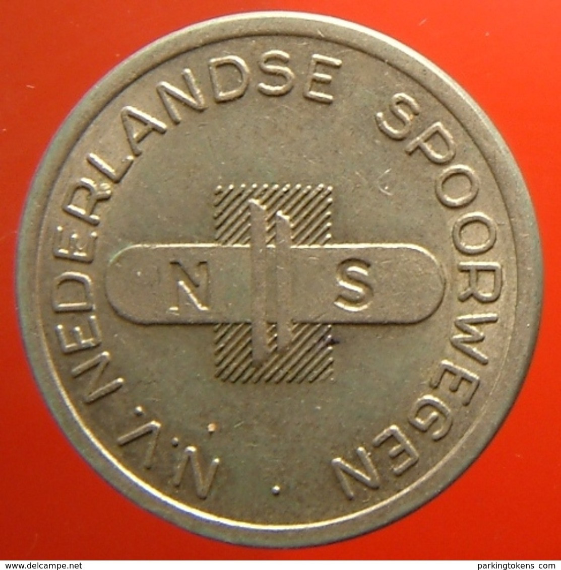 KB311-2 - NS N.V. NEDERLANDSE SPOORWEGEN - Utrecht - WM 22.5mm - Coffee Machine Token - Railways - Eisenbahnen - Professionnels/De Société