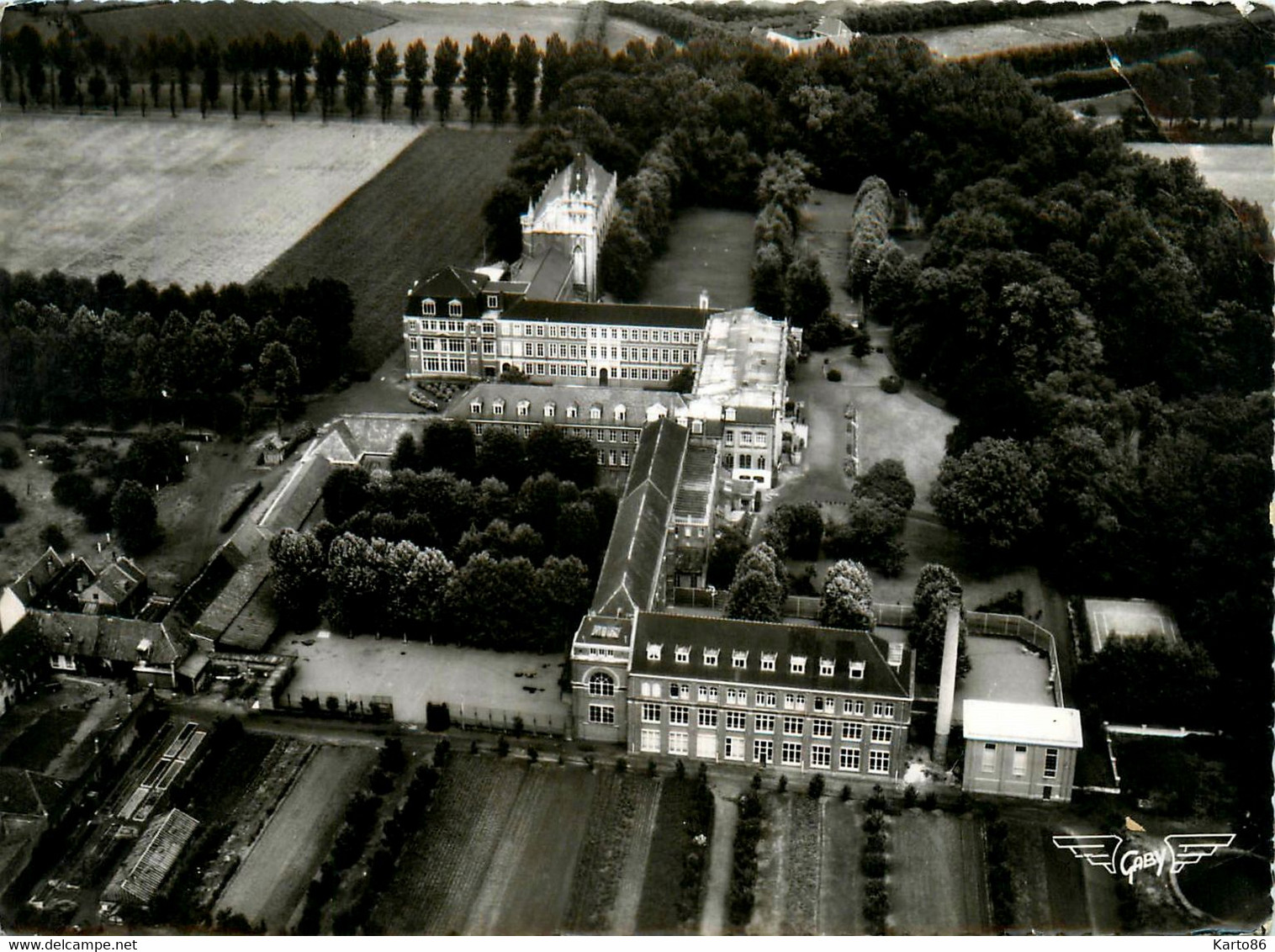 Marcq En Baroeul * Vue Aérienne Sur Le Collège * école - Marcq En Baroeul