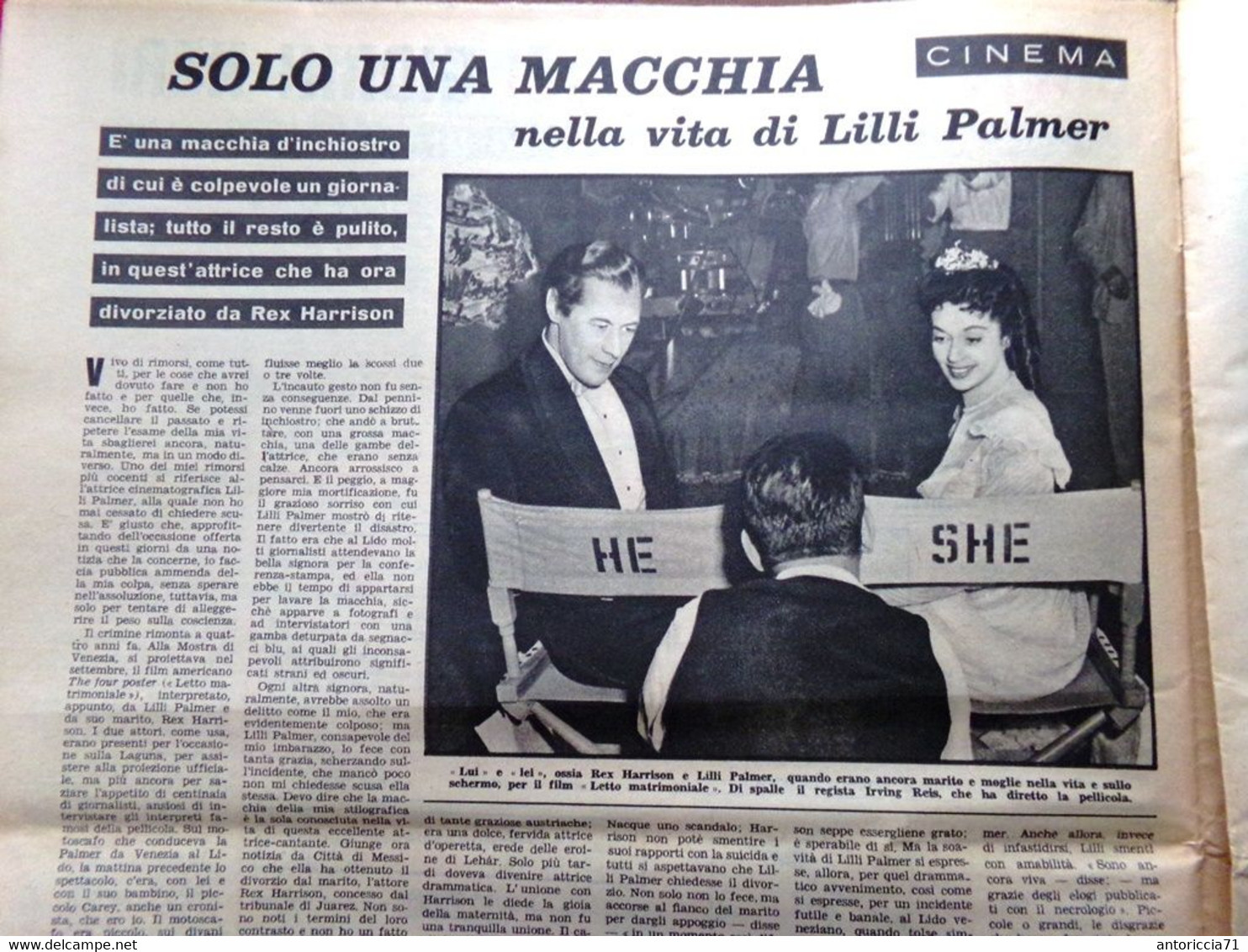 La Domenica Del Corriere 24 Febbraio 1957 Palmer Dischi Volanti Centrale Atomica - Other & Unclassified