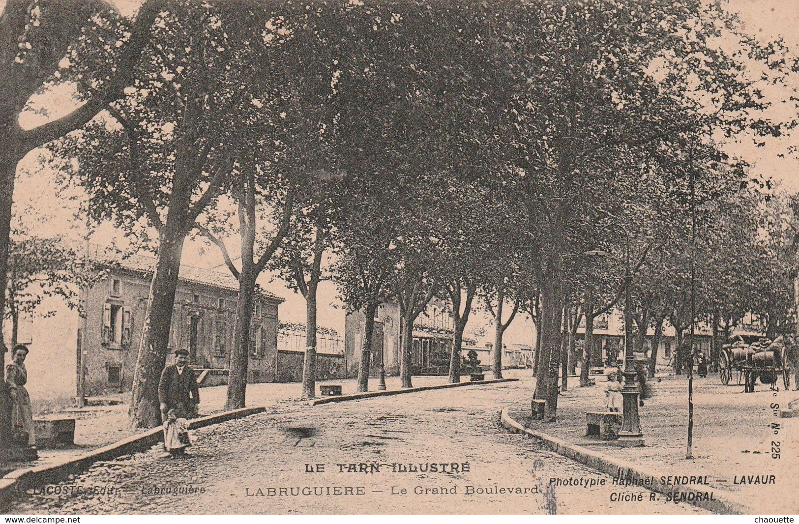 LABRUGUIERE...le Grand Boulevard - Labruguière