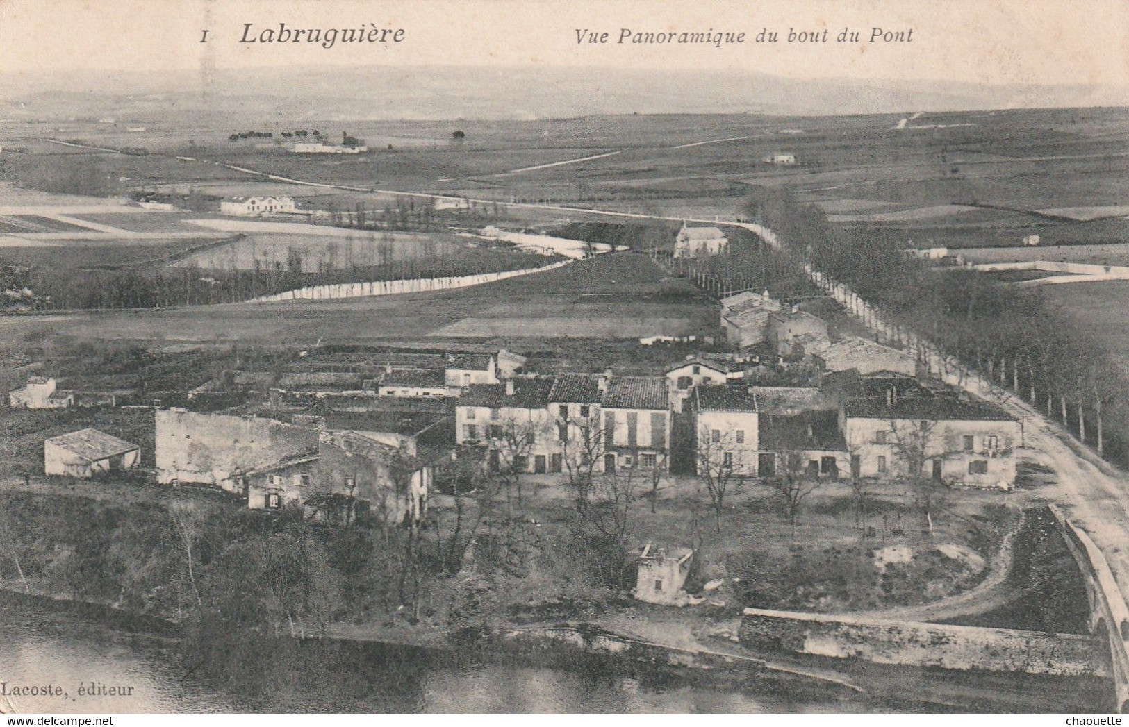 LABRUGUIERE...vue Panoramique  Edit  Lacoste No.1 - Labruguière