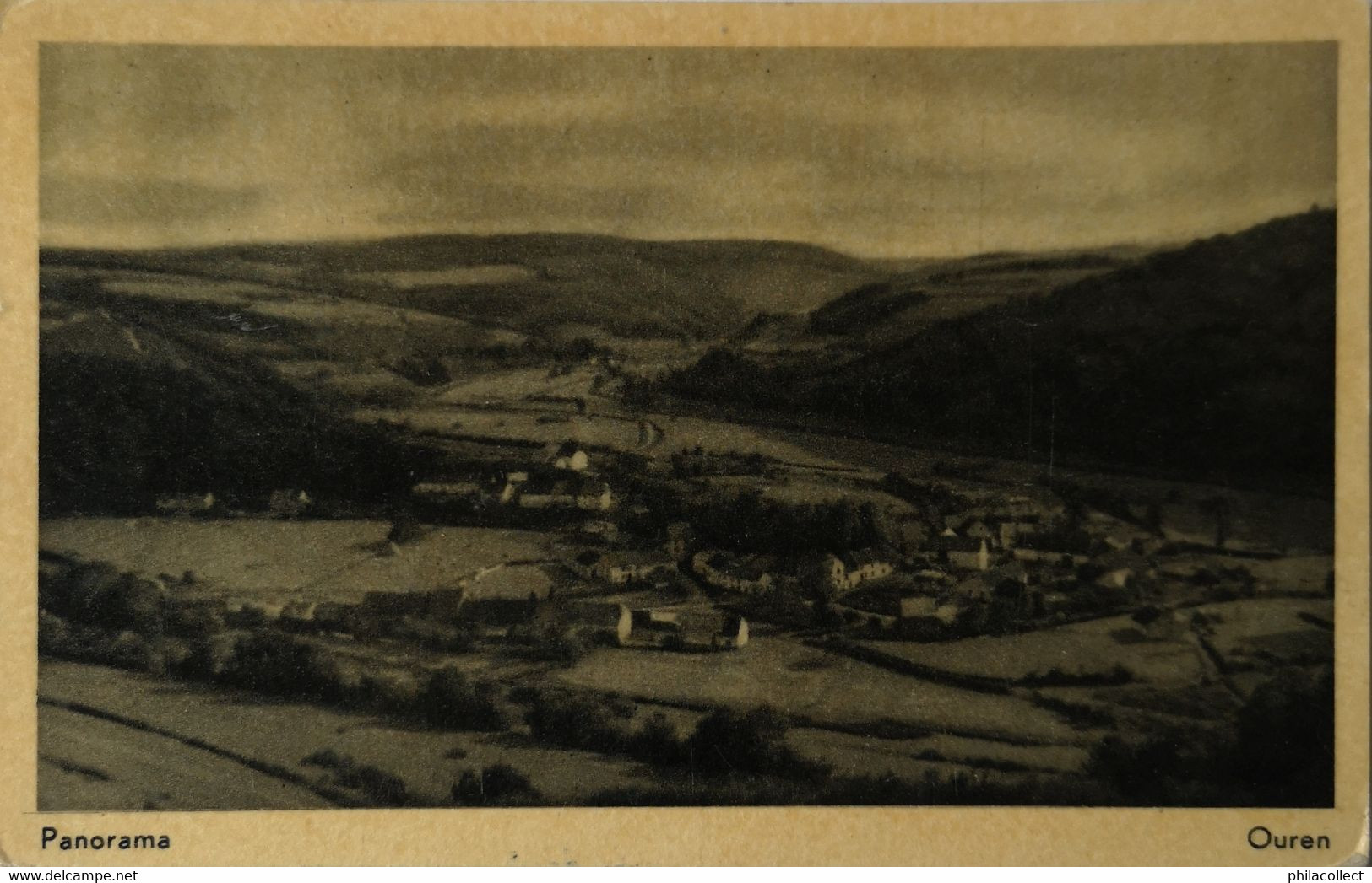 Ouren (Burg - Reuland) Panorama 1957 Fraaie Postzegel - Burg-Reuland