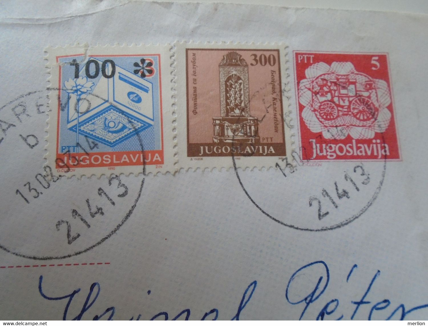 D190503  YUGOSLAVIA   Cover  1993  Uprated  Postal Stationery  Cover  Celarevo - Covers & Documents