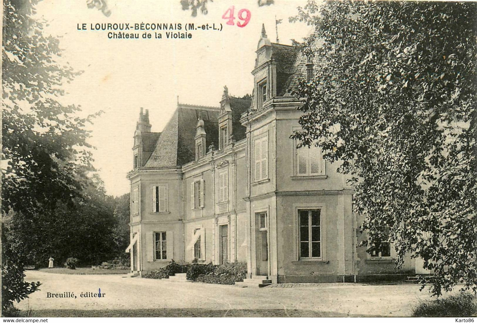 Le Louroux Béconnais * Le Château De La Violaie - Le Louroux Beconnais