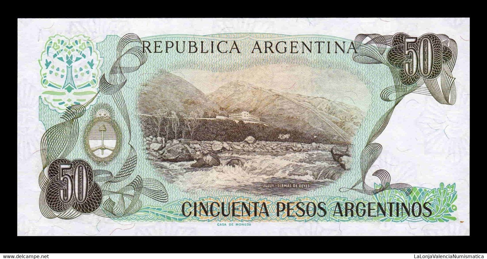 Argentina 50 Pesos 1983 - 1985 Pick 314a (2) SC UNC - Argentinië