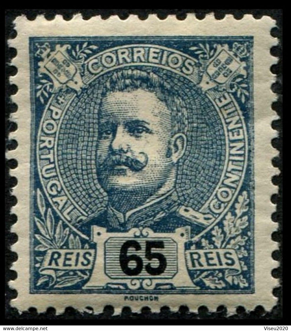 Portugal 1898 - D. Carlos - Novas Cores E Valores - Afinsa 143 - 65 Reis - Neufs