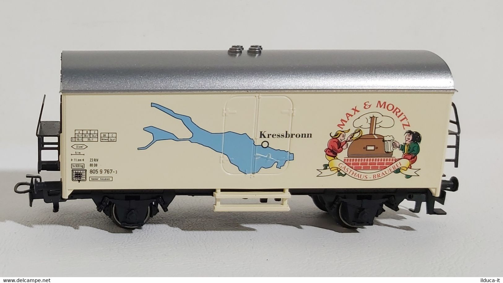 I105718 Fermodellismo Marklin H0 - Vagone "Max & Moritz" - 44183 - Wagons Marchandises