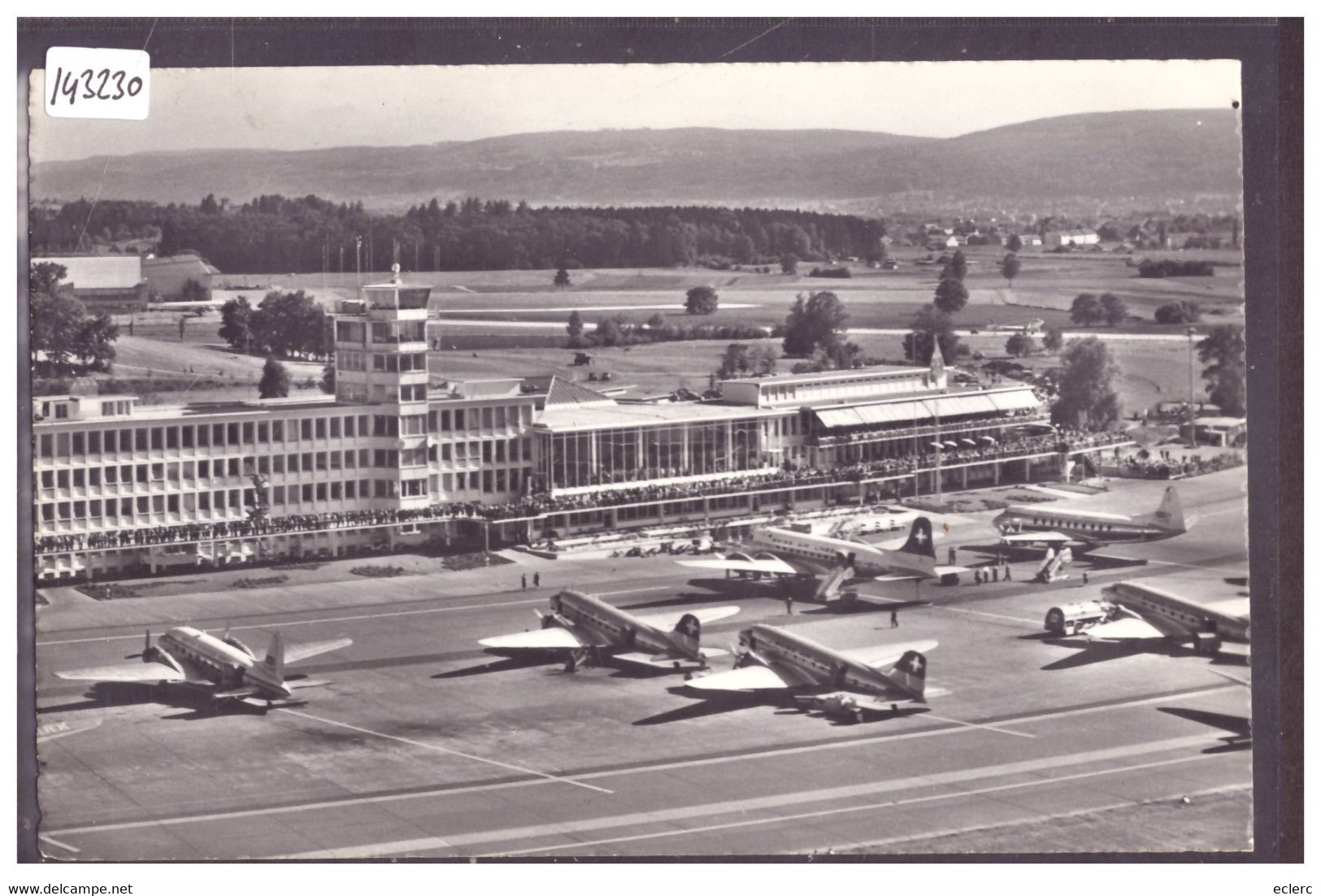 ZÜRICH KLOTEN - FLUGHAFEN - AVION - AVIATION SUISSE - TB - Kloten