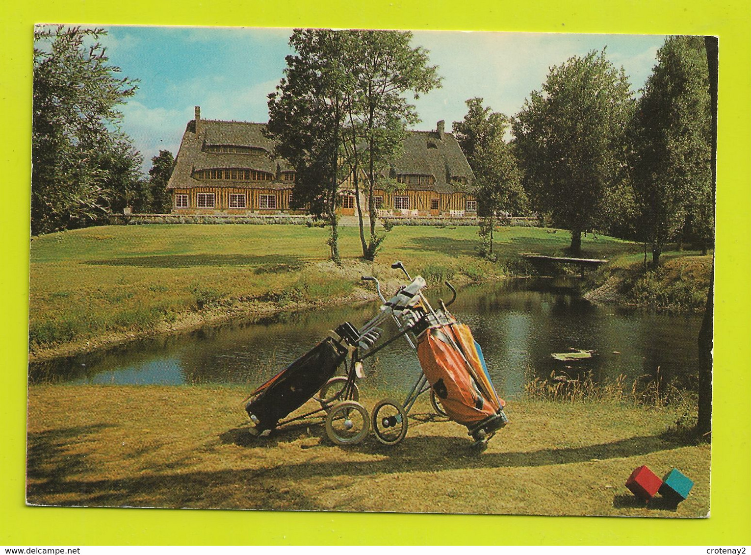 27 LE VAUDREUIL N°21 Le Golf Club House Caddie Beau Plan D'eau VOIR ZOOM Et DOS - Le Vaudreuil