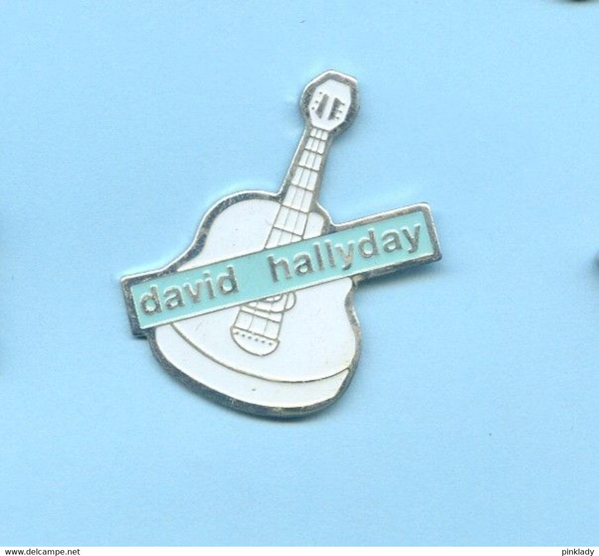 Rare Pins David Hallyday Guitare G213 - Música