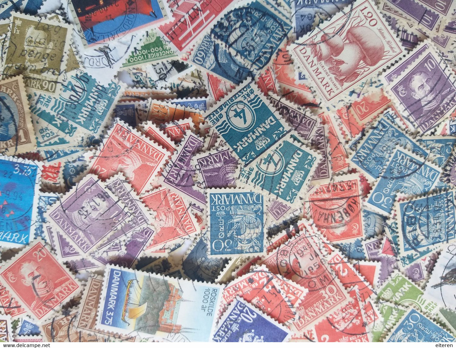 Denemarken - Kilowaar - 300 Gram - Veel Kleinformaat - Veel Dubbel - Lots & Kiloware (mixtures) - Min. 1000 Stamps