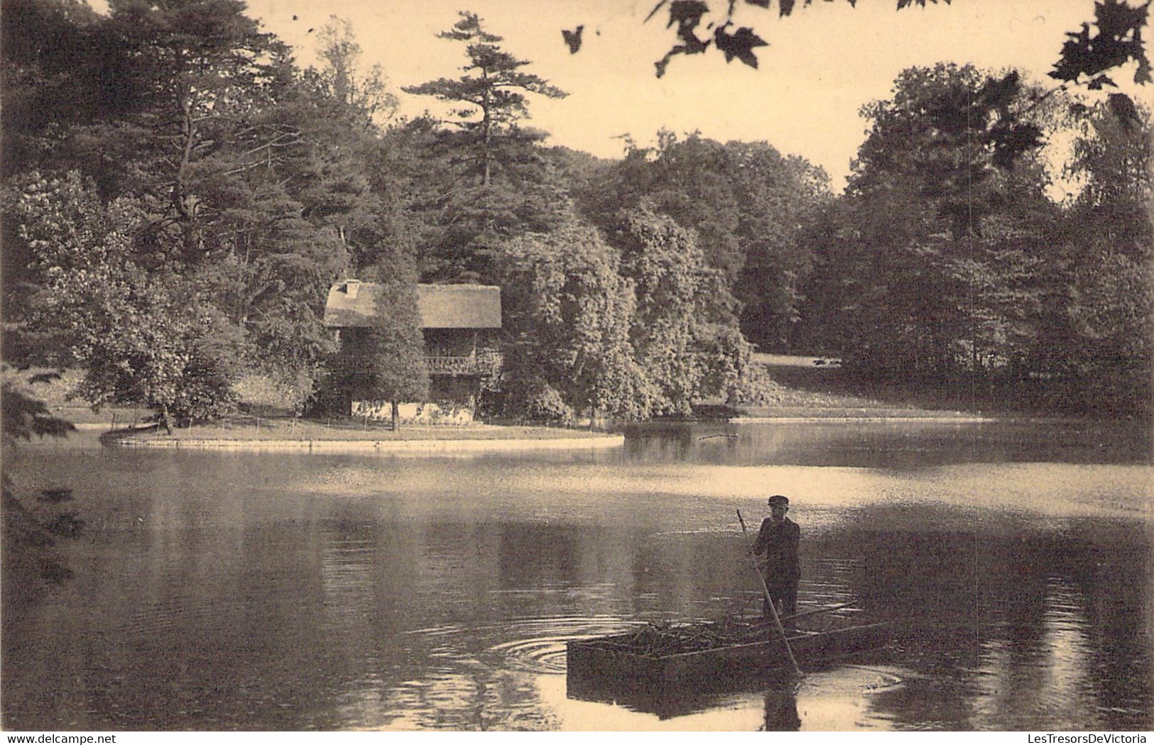 CPA Chateau Du Roeulx à SAS Mgr Le Prince De Croy Solre - L'étang - LE ROEULX - Le Roeulx