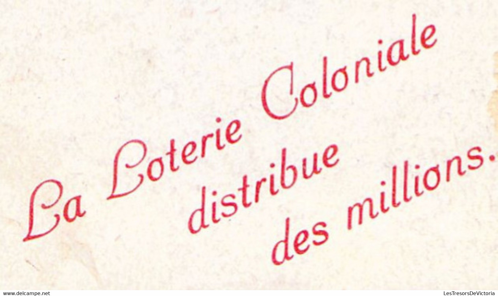 CPA Exposition Coloniale PARIS 1931 (visite Congo Belge) La Nuit Vient KIVU  La Loterie Coloniale Distribue Des Millions - Expositions