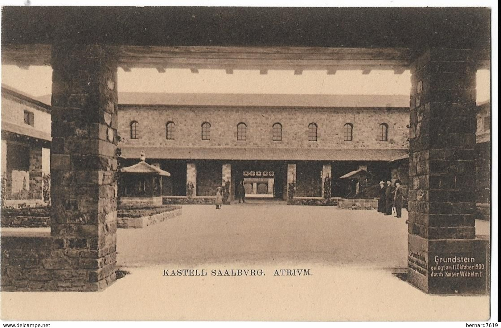 Allemagne - Saalburg  -     Kastell Saaalburg   -     Atrium - Saalburg