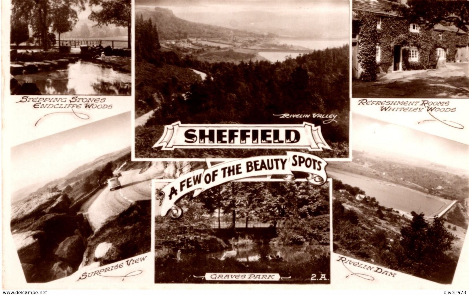 SHEFFIELD - A FEW OF THE BEAUTY SPOTS - Sheffield