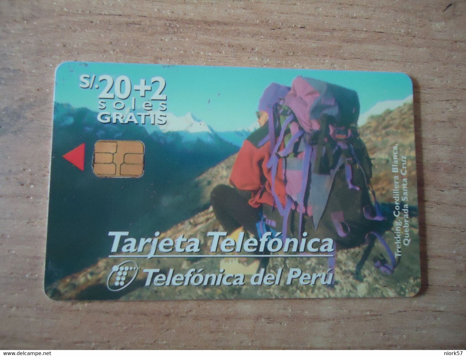 PERU USED CARDS SPORT  CLIMBING - Peru