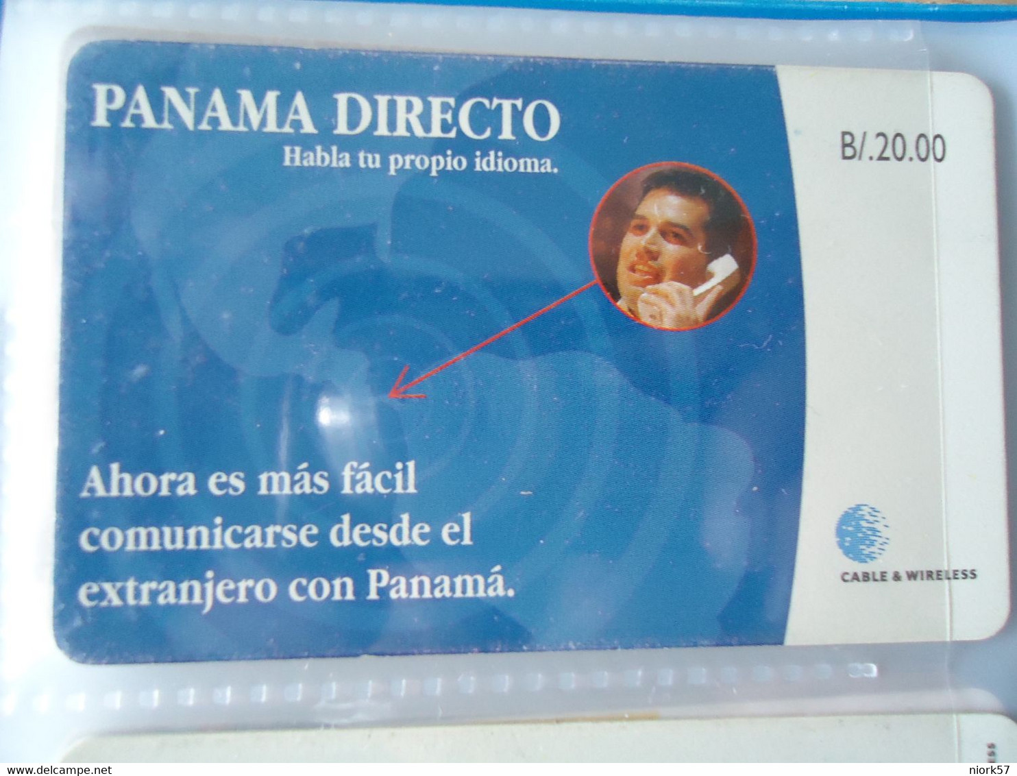 PANAMA USED CARDS   ADVERTISING - Panamá