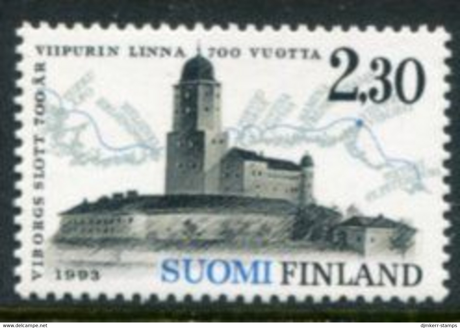 FINLAND 1993 700th Anniversary Of Vyborg MNH / **.  Michel  1209 - Ungebraucht