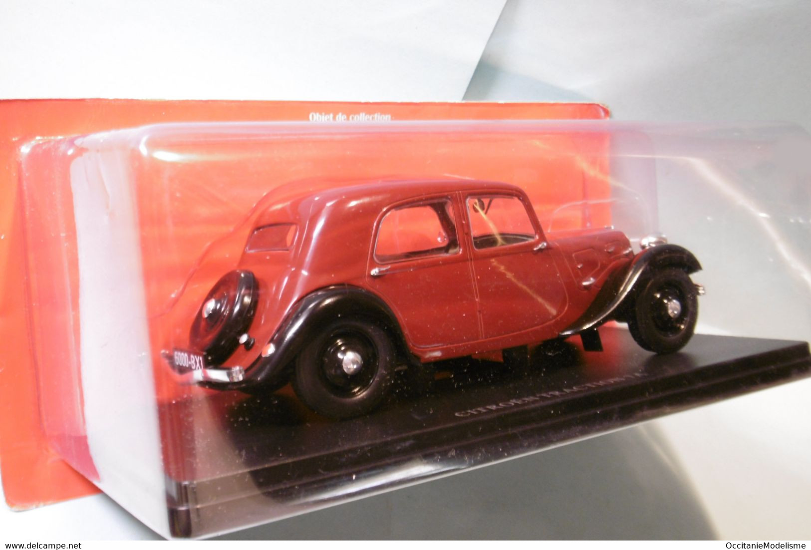 Hachette / Ixo - CITROEN TRACTION 7A Bordeaux Neuf NBO 1/24 - Sonstige & Ohne Zuordnung