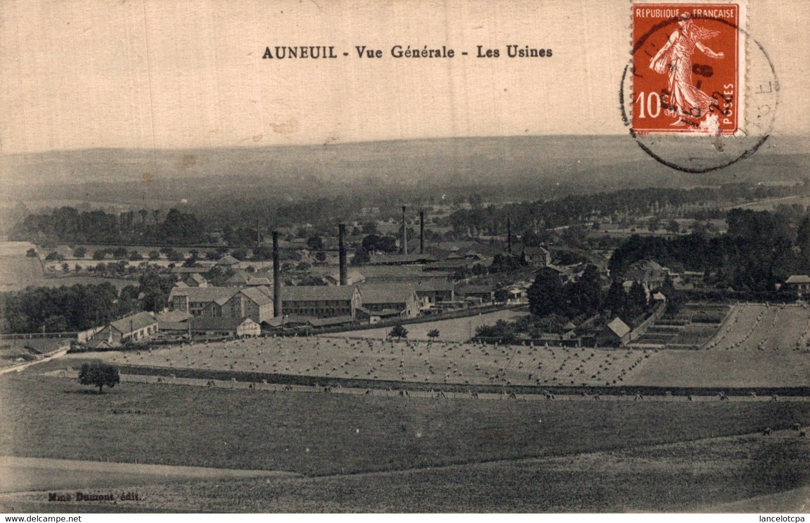 60 - AUNEUIL / VUE GENERALE - LES USINES - Auneuil