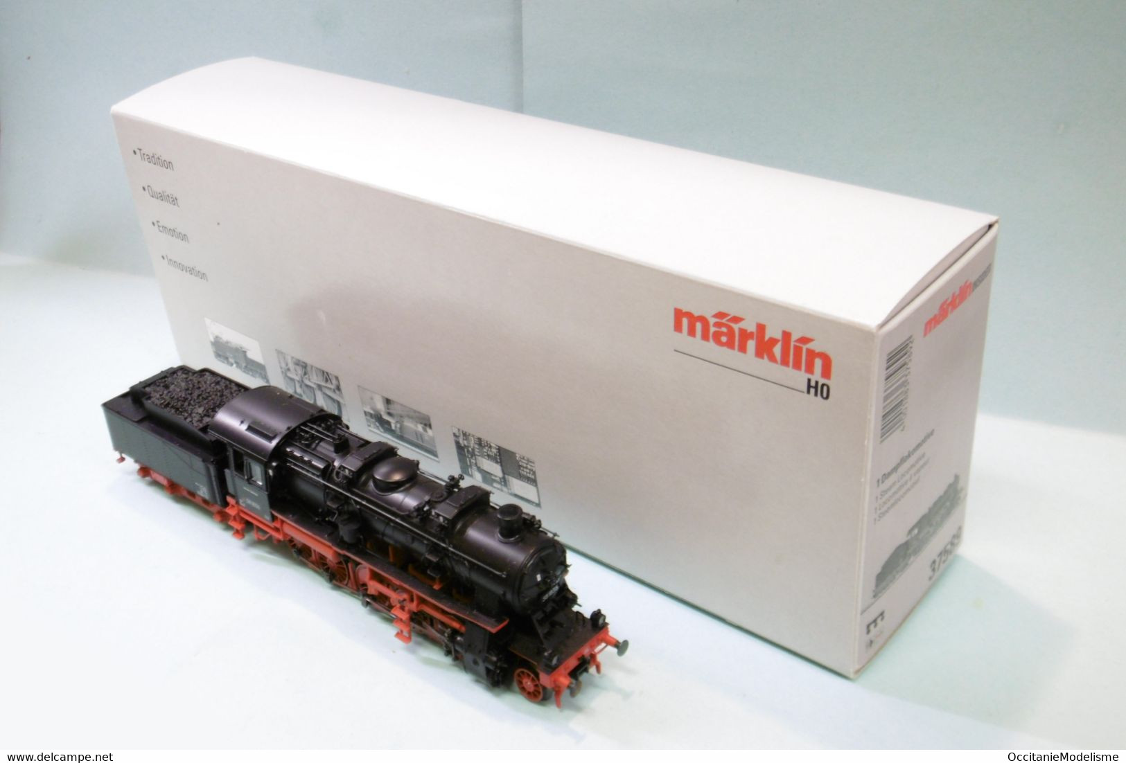 Märklin 3 rails - Locomotive vapeur BR 58 1836 ép. III Digital Sound mfx réf. 37589 BO HO 1/87