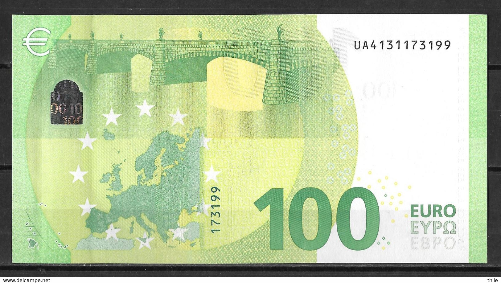 FRANCE - 100 € - UA - U005 E1 - UNC - 100 Euro