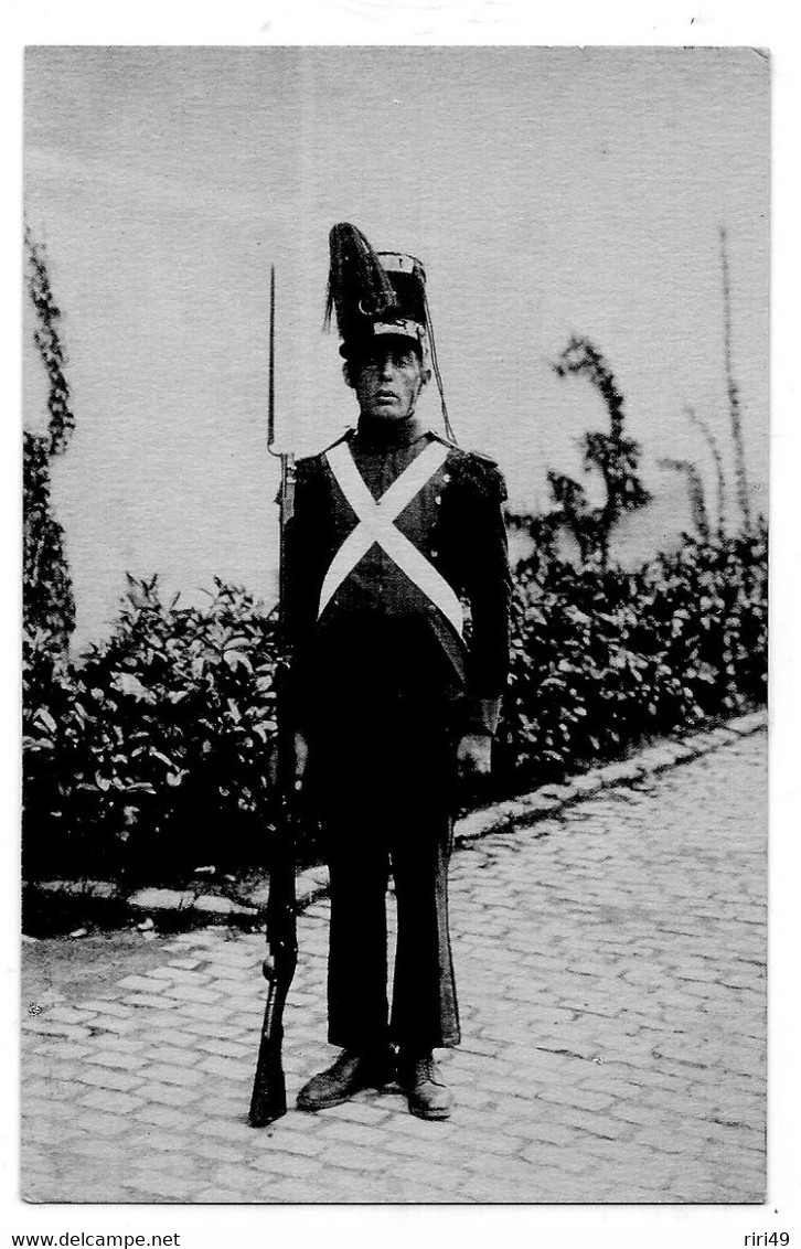 CPA Belgique Tirailleur Liegeois,1930 Fête Militaire Du Centenaire Belle Carte, N°3, 3e Scanne D'où Vient La Carte - Verzamelingen & Kavels