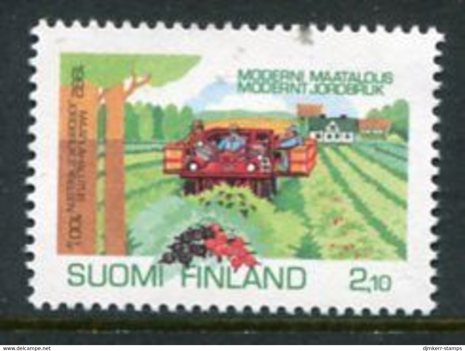 FINLAND 1992 Centenary Of Agriculture Ministry MNH / **.  Michel 1180 - Unused Stamps