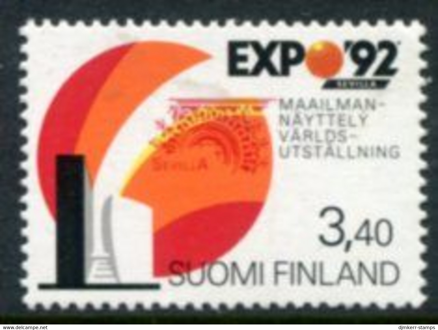 FINLAND 1992 World Expo MNH / **.  Michel 1165 - Ongebruikt