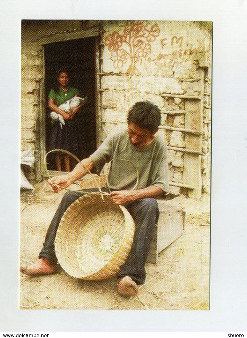 CP Neuve. Honduras. Cestero Tolupan Basket Maker. Vannier. Artisanat Local. Montaña De La Flor Profaith Lire Description - Honduras