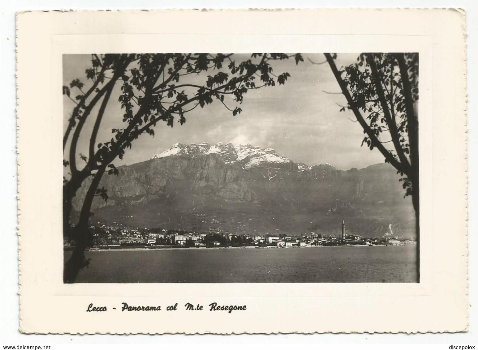 AB4668 Lecco - Lago Di Como - Panorama Col Monte Resegone / Non Viaggiata - Lecco