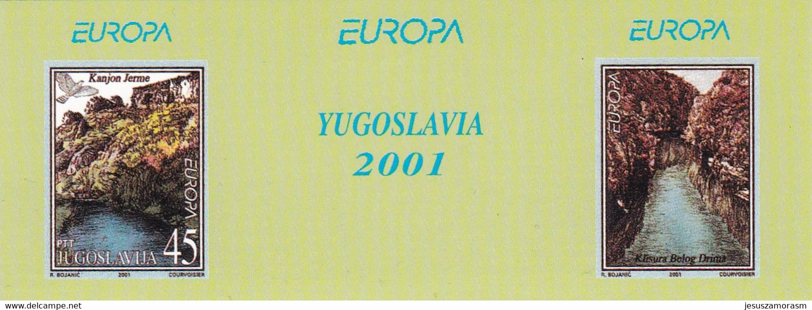 Yugoslavia Nº C2878 Y C2879 - Postzegelboekjes