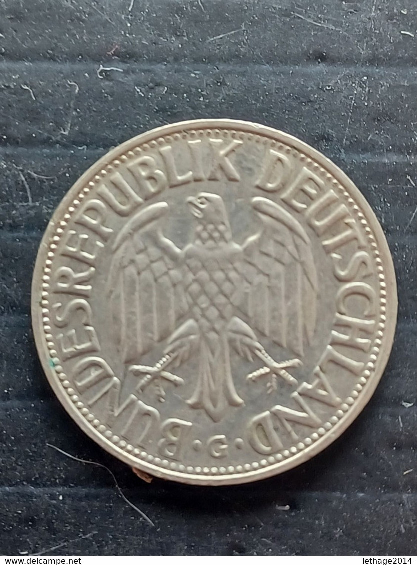 COIN MONETA GERMANIA 1 MARK BUNDES REPUBLIK 1956 - 1 Mark