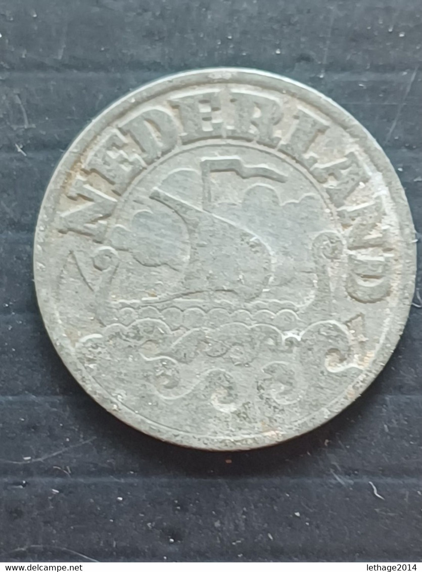 COIN MONETA NEDERLAND OLANDA PAESI BASSI 25 CENT 1942 - 25 Centavos