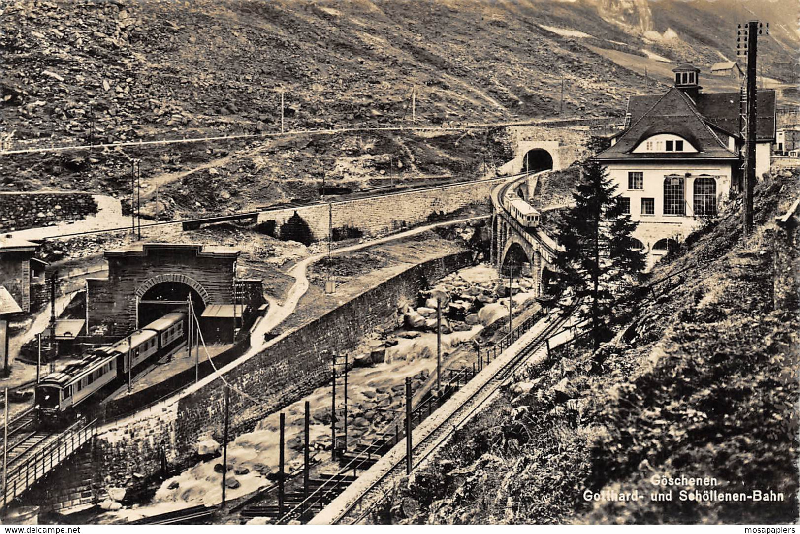 Goschenen Gotthard Und Seböllenen-Bahn - Göschenen