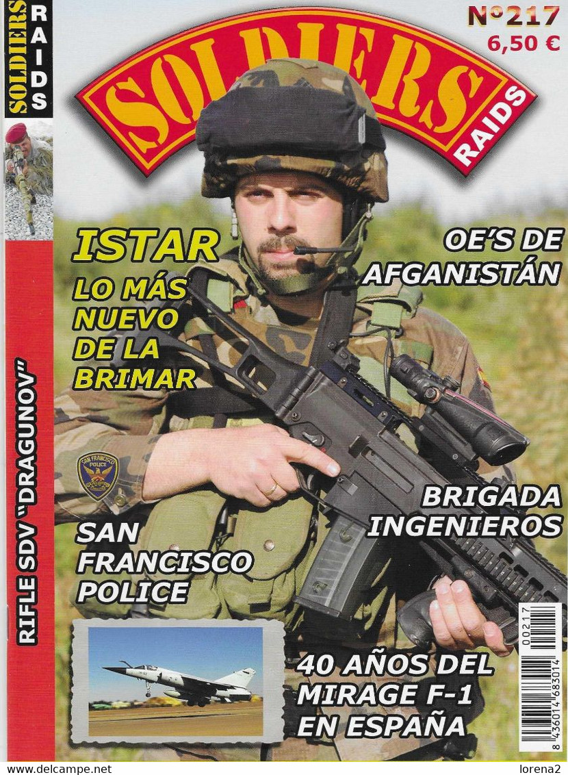 Revista Soldier Raids Nº 217. - Spagnolo