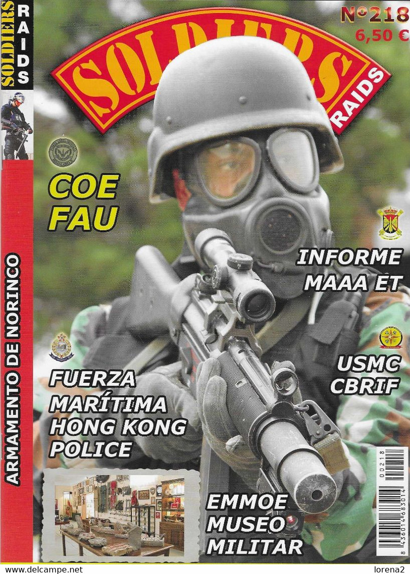 Revista Soldier Raids Nº 218. - Spanish