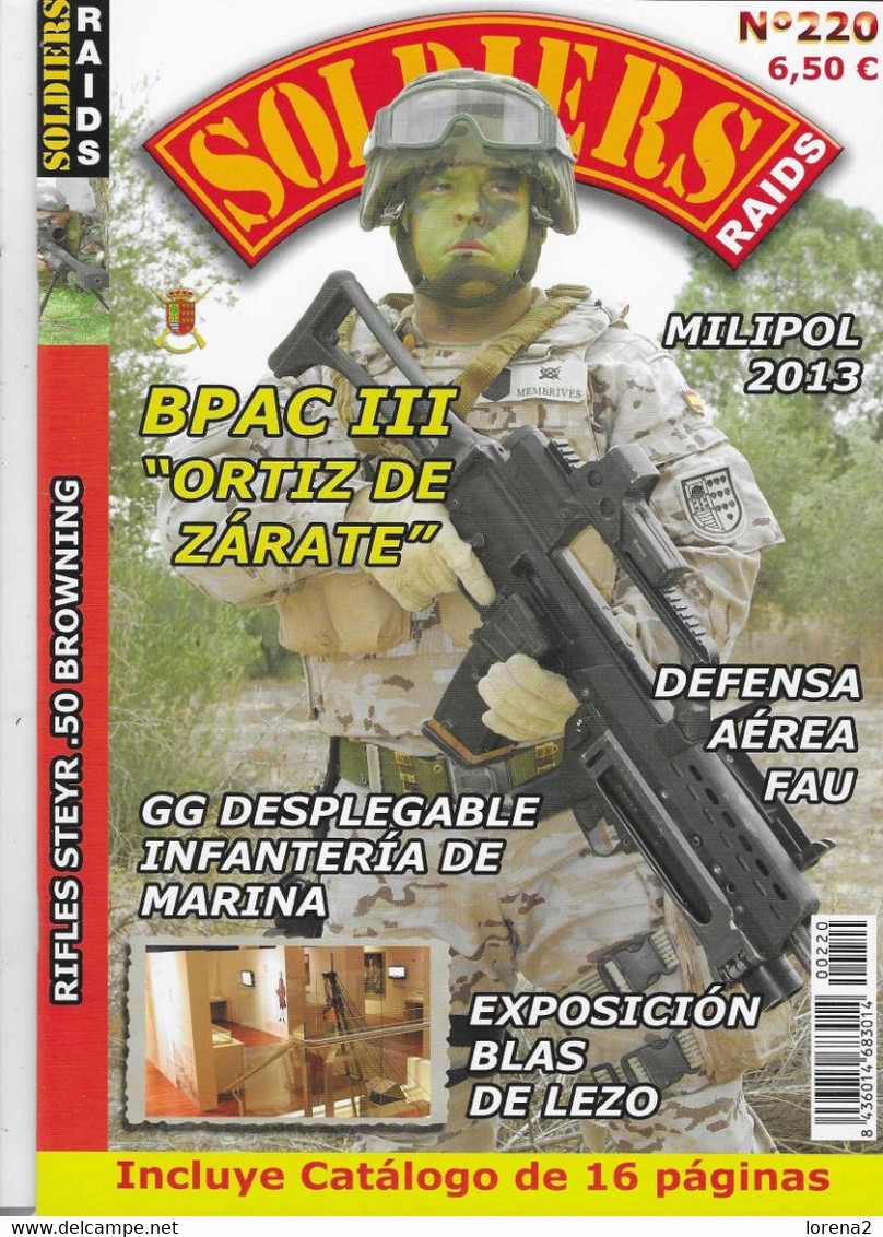 Revista Soldier Raids Nº 220. - Spanish